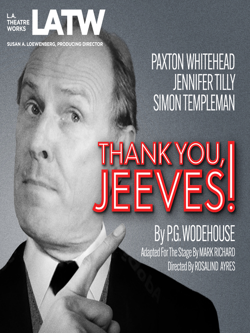 Cover image for Thank You, Jeeves